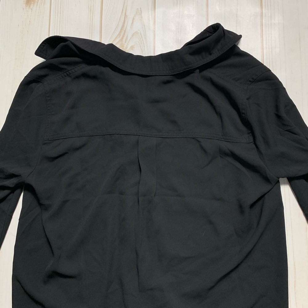 NWT Black Button Up - Picture 3 of 5